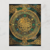 Celtic Knot Knotwork Briefkaart (Voorkant)