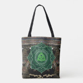 Celtic Knot Kuchi Belly Dance Tote Bag (Achterkant)