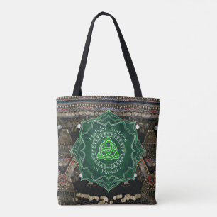 Celtic Knot Kuchi Belly Dance Tote Bag