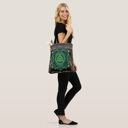 Celtic Knot Kuchi Belly Dance Tote Bag (Op model)