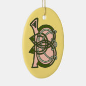 Celtic Knot letter initiaal monogram B Keramisch Ornament (Rechts)