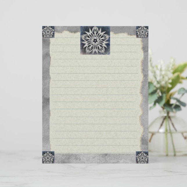 Celtic Knot Letterhead Briefhoofd (Staand voorkant)