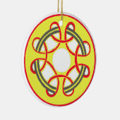 Celtic Knot Looping Pattern op Ornament (Rechts)