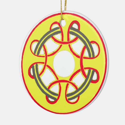 Celtic Knot Looping Pattern op Ornament (Links)