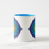 Celtic Knot Medallion Mok _ coole tones_ARD (Center)