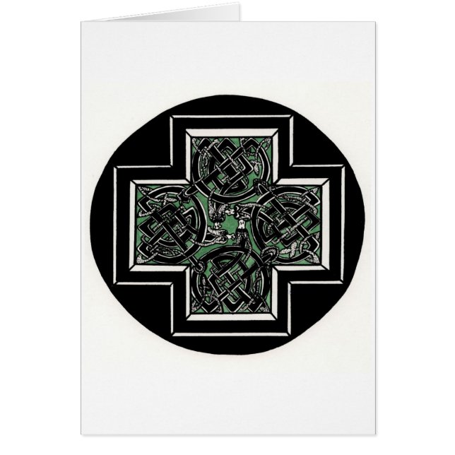 Celtic Knot met Dragons (Voorkant)