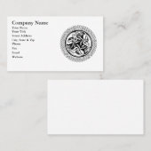 Celtic Knot met honden Visitekaartje (Voorkant / Achterkant)