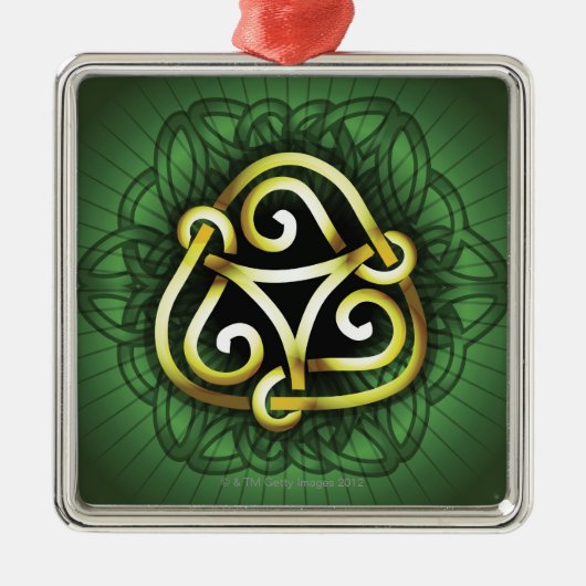 Celtic Knot Metalen Ornament (Voorkant)