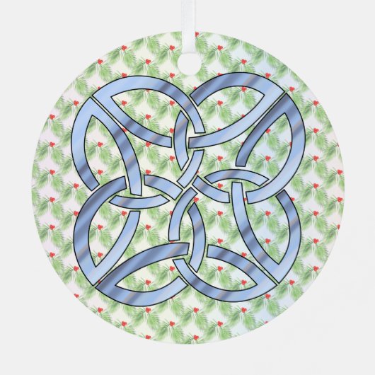 Celtic Knot Metalen Ornament (Achterkant)