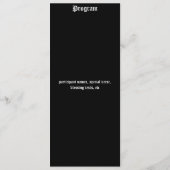 Celtic Knot Multi-Use Card Programmakaart (Achterkant)