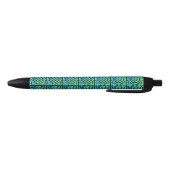 Celtic Knot Pattern Blue Green Pen (Bodem)