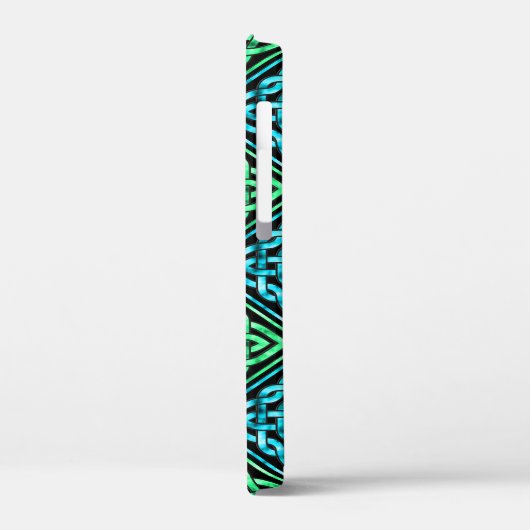 Celtic Knot Pattern iPhone 12 Mini Hoesje (Achterkant / Links)