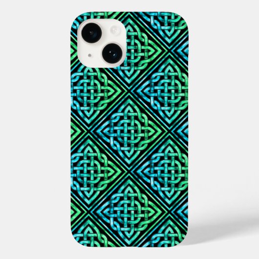 Celtic Knot Pattern iPhone 14 Hoesje (Achterkant)
