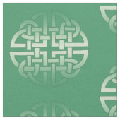 Celtic Knot Pattern op bewerkbare achtergrondkleur Stof (Close Up)