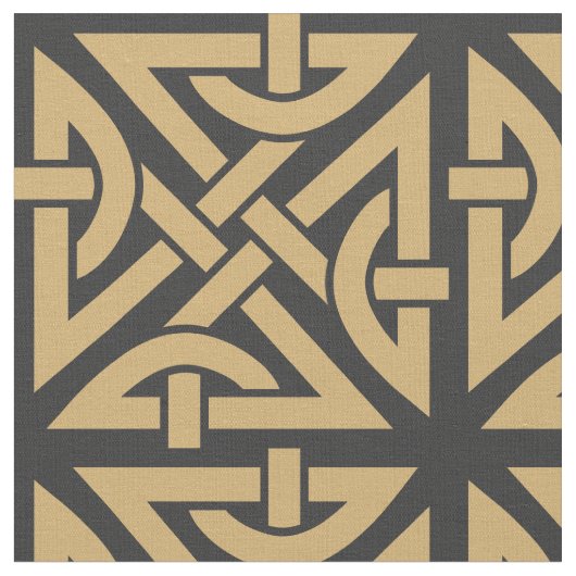 Celtic Knot Pattern Stof (Close Up)
