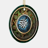 Celtic Knot Pendant/Ornament Keramisch Ornament (Rechts)