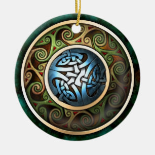 Celtic Knot Pendant/Ornament Keramisch Ornament