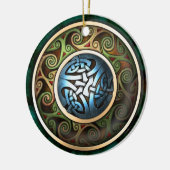Celtic Knot Pendant/Ornament Keramisch Ornament (Links)