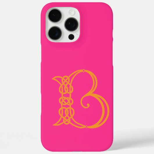 Celtic Knot Personalized B Case-Mate iPhone Case (Achterkant)