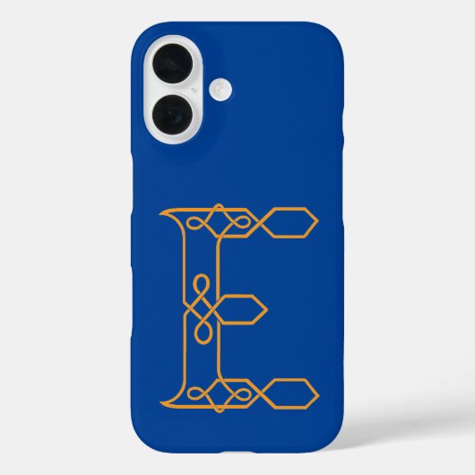 Celtic Knot Personalized E Case-Mate iPhone Case (Achterkant)