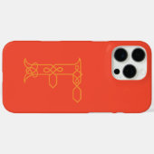 Celtic Knot Personalized F Case-Mate iPhone Case (Achterkant (horizontaal))