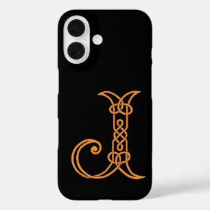Celtic Knot Persoonlijke J iPhone 16 Hoesje