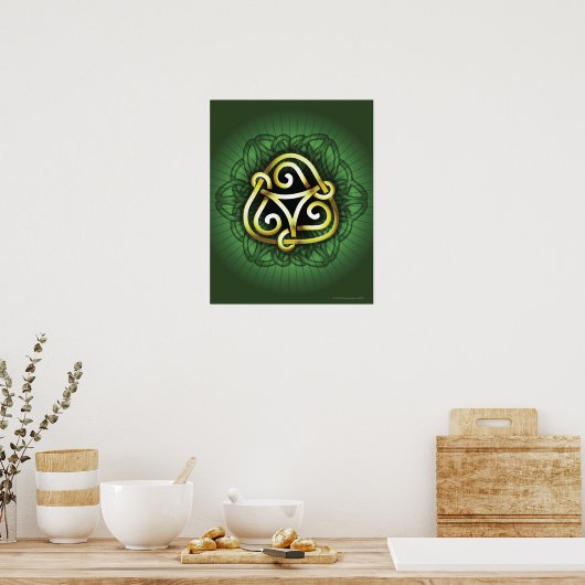 Celtic Knot Poster (Keuken)