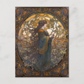 Celtic Knot Queen Colorful Knotwork Briefkaart (Voorkant)