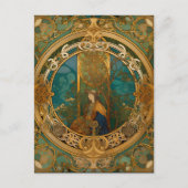 Celtic Knot Queen Colorful Knotwork Briefkaart (Voorkant)