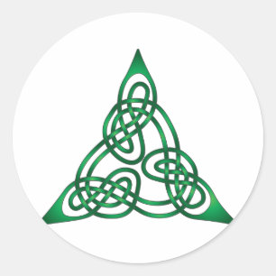 Celtic Knot Ronde Sticker