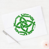 Celtic Knot Ronde Sticker (Envelop)