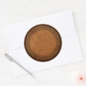 CELTIC KNOT Round Apothecary Label Sticker (Envelop)
