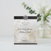 Celtic Knot Save the Date Briefkaarten (Staand voorkant)