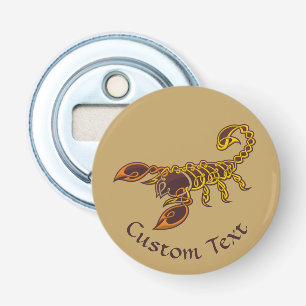 Celtic Knot Scorpion Button Flesopener
