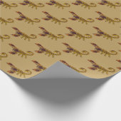Celtic Knot Scorpion Cadeaupapier (Hoek)