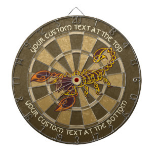 Celtic Knot Scorpion Dart Board Dartbord
