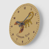 Celtic Knot Scorpion Grote Klok (Hoek)