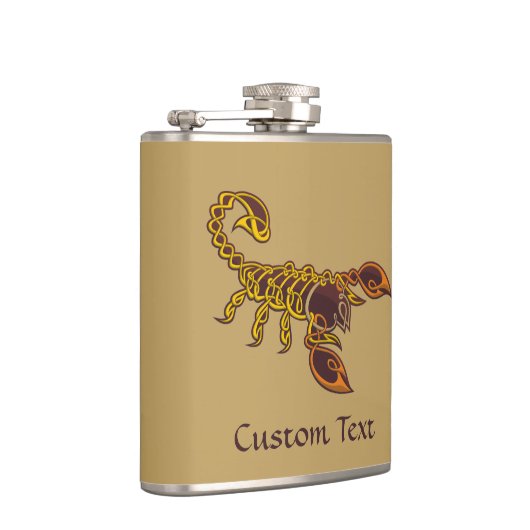 Celtic Knot Scorpion Heupfles (Rechts)