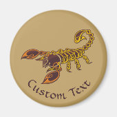 Celtic Knot Scorpion Magneet (Voorkant)