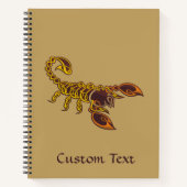 Celtic Knot Scorpion Notitieboek (Voorkant)