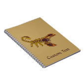 Celtic Knot Scorpion Notitieboek (Rechterzijde)