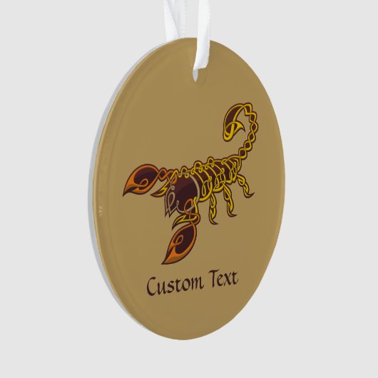 Celtic Knot Scorpion Ornament (voorkant)