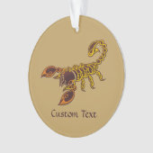 Celtic Knot Scorpion Ornament (voorkant)