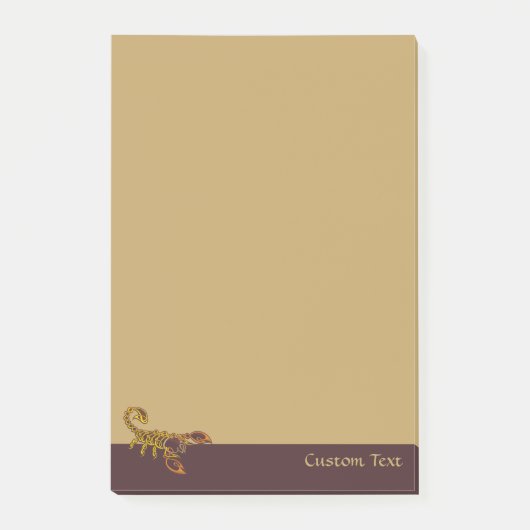 Celtic Knot Scorpion Post-it® Notes (Voorkant)