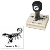 Celtic Knot Scorpion Rubberstempel (Gestempeld)