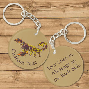 Celtic Knot Scorpion Sleutelhanger