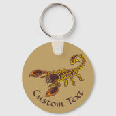 Celtic Knot Scorpion Sleutelhanger (Voorkant)