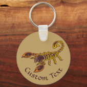 Celtic Knot Scorpion Sleutelhanger (Voorkant)