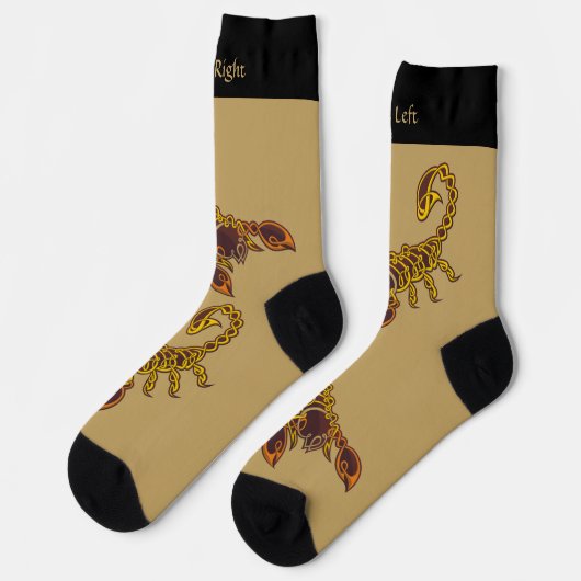 Celtic Knot Scorpion Socks Sokken (Links)