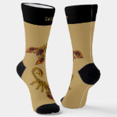 Celtic Knot Scorpion Socks Sokken (Gebogen)
